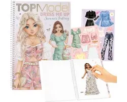Depesche - TOPModel Dress me up stickerboek - SUMMER FEELING