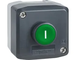 Schneider Electric XALD102 Harmony XALD102 Druktoets In behuizing 1 knop Groen Druk-ontgrendeling 1 stuk(s)