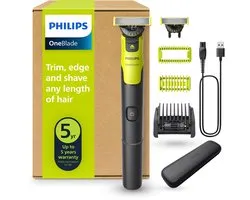 Philips OneBlade 360 trimmer, scheerapparaat en styler