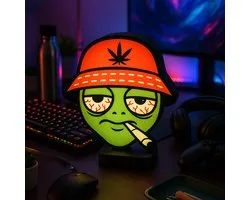 Stoner Light Alien – 3D Cartoon 420 LED Lightbox – Weed Decor, Chill Room Verlichting & Uniek Stoner Cadeau | Leeslampje Kinderen | Cadeau Jongen, Meisje of Baby | Muur Decoratie Kunst Kinderkamer Babykamer | Origineel Kraamcadeau of Geboorte