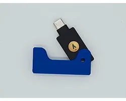 YubiKey Houder - blauw