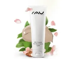 RAU BB Cream Perfect Care Light - 75 ml - gezichtsverzorging & make-up in één - perfecte dekking + verzorging + UV-bescherming – met zink en vitamine E