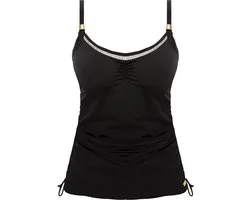 Haut de bikini tankini ajustable sur les côtés Fantasy East Hampton UW pour femme - Zwart