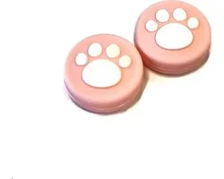 *** Poignées de Gaming – Manettes antidérapantes performantes – Poignées de pouce pour capuchon de joystick. | Pattes - Rose avec Wit | Accessoires de vêtements pour bébé adaptés aux manettes Playstation PS4 PS5 & Xbox & Nintendo Pro - de Heble® ***