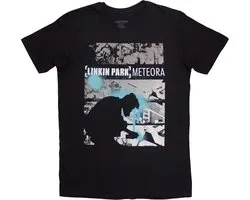 Linkin Park - Meteora Drip Collage Heren T-shirt - 2XL - Zwart