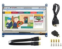 7 Inch Capacitive Touch Screen HDMI Monitor for Raspberry Pi and Other Systems
