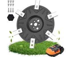 Grasmaaierblad Disc - geschikt voor WORX LANDROID S&M - Inclusief 6 messen en schroefaccessoires