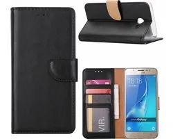 Samsung Galaxy A3 2016 Portmeonnee hoesje / book style case Zwart
