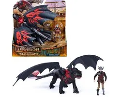 Dreamworkds Dragons - Comment dresser votre dragon Krokmou & Harold Viking Duo - figurines d'action jouet pour enfants et garçons