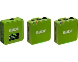 RØDE Wireless GO III - Green - Draadloos Microfoonsysteem