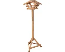 Flamingo Voederhuis Lucar + staander vogels - Vogelhuisje