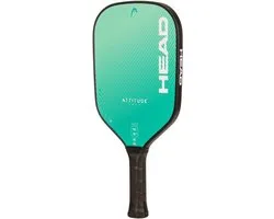 HEAD Attitude Pickleball Paddle – Pickleball Racket – Lichtgewicht – Glasvezel Composiet - Comfort Grip – Extra Grote Sweet Spot - Voor Beginners & Recreatieve Spelers