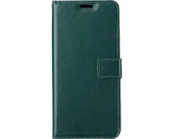 Samsung Galaxy A40 - Bookcase - Emplacement 3 cartes - Similicuir - SAFRANT1 - Vert foncé