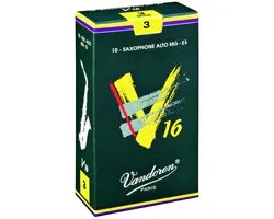Vandoren 3 V16 rieten voor Altsaxofoon 10 stuks