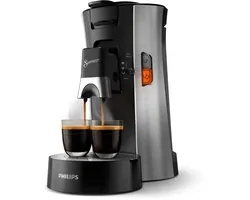 Philips Senseo Select Koffiepadmachine CSA250/10 - Keuze uit 1 of 2 Kopjes - Instelbare Intensiteit - Automatische Uitschakeling - Zwart