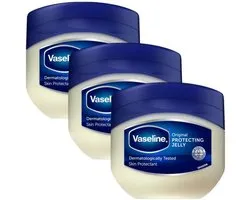 Vaseline - Pure Petroleum Jelly Original - Voordeelpak 3 x 100 ml
