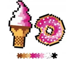 Fat Brain Toy Co Jixelz Pixel Puzzel 700 Stukjes - Zoetigheden