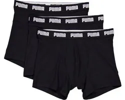 PUMA ACCESSOIRES - puma men everyday boxer 3p - Sportondergoed heren - Zwart