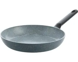 BK Blue Label Granite Koekenpan 28cm – PFAS-vrije antikleeflaag – Koekenpan inductie – Keramische koekenpan - Ovenbestendig tot 160°C - Koudgrepen - Zonder deksel - Blauw