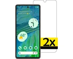 Google Pixel 7a Protecteur d'écran en Glas trempé - Google Pixel 7a Protecteur d'écran en Glas Extra fort - 2 pièces