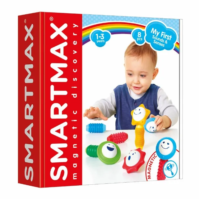SmartMax My First Sounds & Senses Jouet magnétique Hochet Jouet éducatif SMX 224