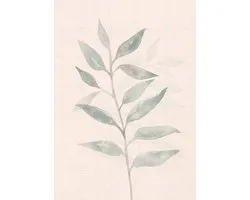 IXXI Japandi Watercolour branch, Bloomery Decor - 100 x 140 cm - Gratis ophangtool - Grote wanddecoratie en posters - Abstract, Illustraties