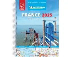 France 2025 - Tourist & Motoring Atlas Laminated Spiral
