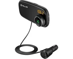 Tellur FM-Transmitter FMT-B6, Bluetooth, magnetisch, zwart