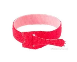 Velcro - One-wrap Strap - Klittenband - 20mm x 200mm - Rood - 25 stuks - Stevig klittenband - (098.0605)