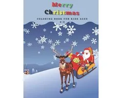 merry christmas coloring book for kids ages 4-8