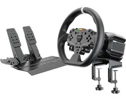 MOZA R5 Pro Racing Bundle – Volant de simulation de course Direct Drive 6Nm avec volant ES Lite et pédales SR-P Lite2 – PC