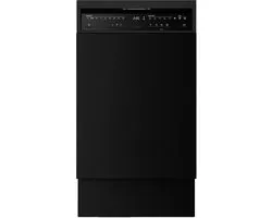 Lave-vaisselle Klarstein Velaire 45 cm - pose libre, 10 couverts, 9 programmes, silencieux 42 dB, classe énergétique B, AquaStop, sécurité enfant, design compact