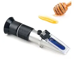 3-in-1 Honing Refractometer - Vocht, Brix (58-90%) & Baume - Voor Honing, Ahornsiroop & Melasse-Belle's product