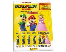Panini Super Mario Stickers 2 Starter Pack - 208 stickers voor verzamelaars