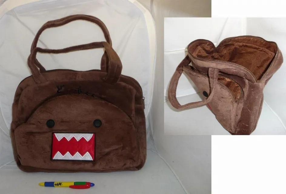 Domo Kun Kawaii Style Japon Sac Peluche 34x24cm Cosplay Neuf