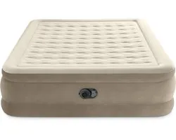 Intex Queen Ultra Plush Luchtbed met ingebouwde pomp - 152x203x46cm