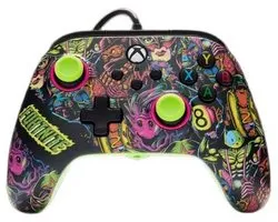 PowerA Bedrade Controller - Xbox Series X|S - Fortnite Glow - 3m USB-kabel