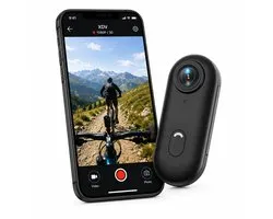 Mini Action Camera 1080P HD – Bodycam met 120° Groothoeklens, Magnetische Clip & Lanyard – Handsfree POV Camera voor Fietsen, Motor, Reizen, Vloggen, Dashcam & Huisdieren