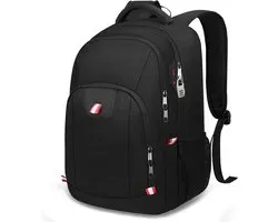Waterproof Business Laptop Backpack with USB Charging Port - Ideal for School and Travel