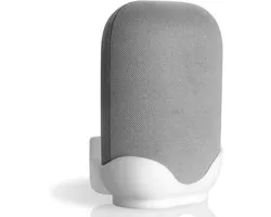 Honecumi Wandhouder voor Google Nest audio, Google Nest audio, houder, desktop luidspreker, standaard, wandstandaard, wandhouder voor Google Nest spraakassistent, elegant wit