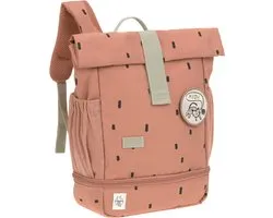 Lässig rugzak voor kinderen Mini Rolltop Backpack - Happy Prints caramel