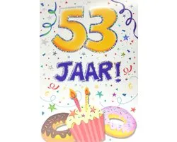Verjaardagskaart - That Funny Age - 53 jaar - Met Envelop - Per stuk