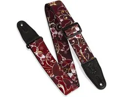 Premium levys designer gitaarband MPD2027 - zwart en bruin