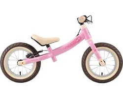 Bikestar meegroei loopfiets Sport 12 inch, lichtroze
