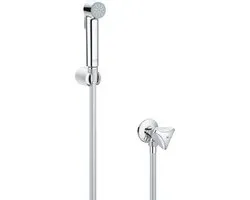 Grohe Tempesta - Hoekstopkraan met bidet handdouche, chroom 26357000