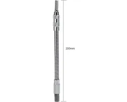 200mm Extension Tournevis Magnétique Flexible arbre de Forage Bit Porte-Embout de Tournevis Électronique 1/4 pouces