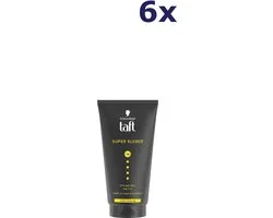 6x Taft haargel SUPER KLEBER 150ml