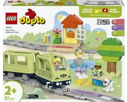 LEGO – 10427 – LEGO DUPLO – Trein met licht en geluid – 57-delig