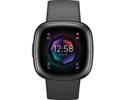 Fitbit Sense 2 - Montre connectée - Noir