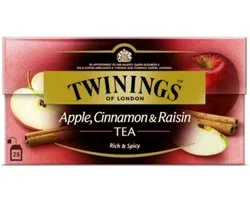 Twinings Apple cinnamon raisin aroma 25 stuks